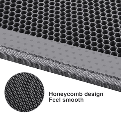 Double Layer Waterproof Cat Litter Mat with Honeycomb Design - Non-Slip EVA Pad for Easy Cleaning and Filtration